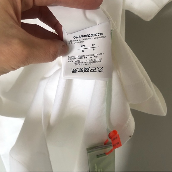 Off White women white tee - Picture 5 of 10